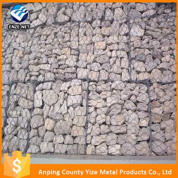 С пластиковым покрытием Зеленый Габионы Сетка для защиты системы