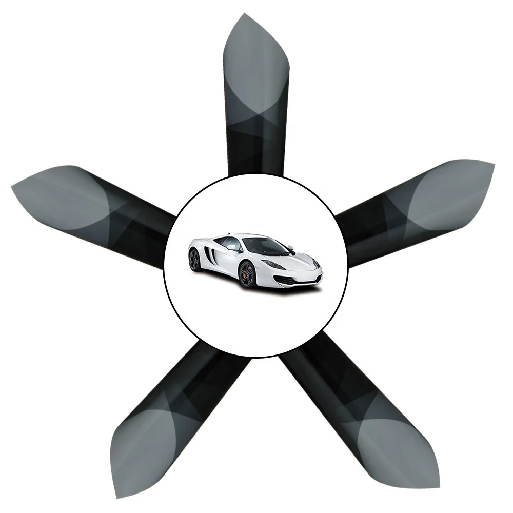 1 слойная окрашенная пленка на солнечной батарее для автомобиля