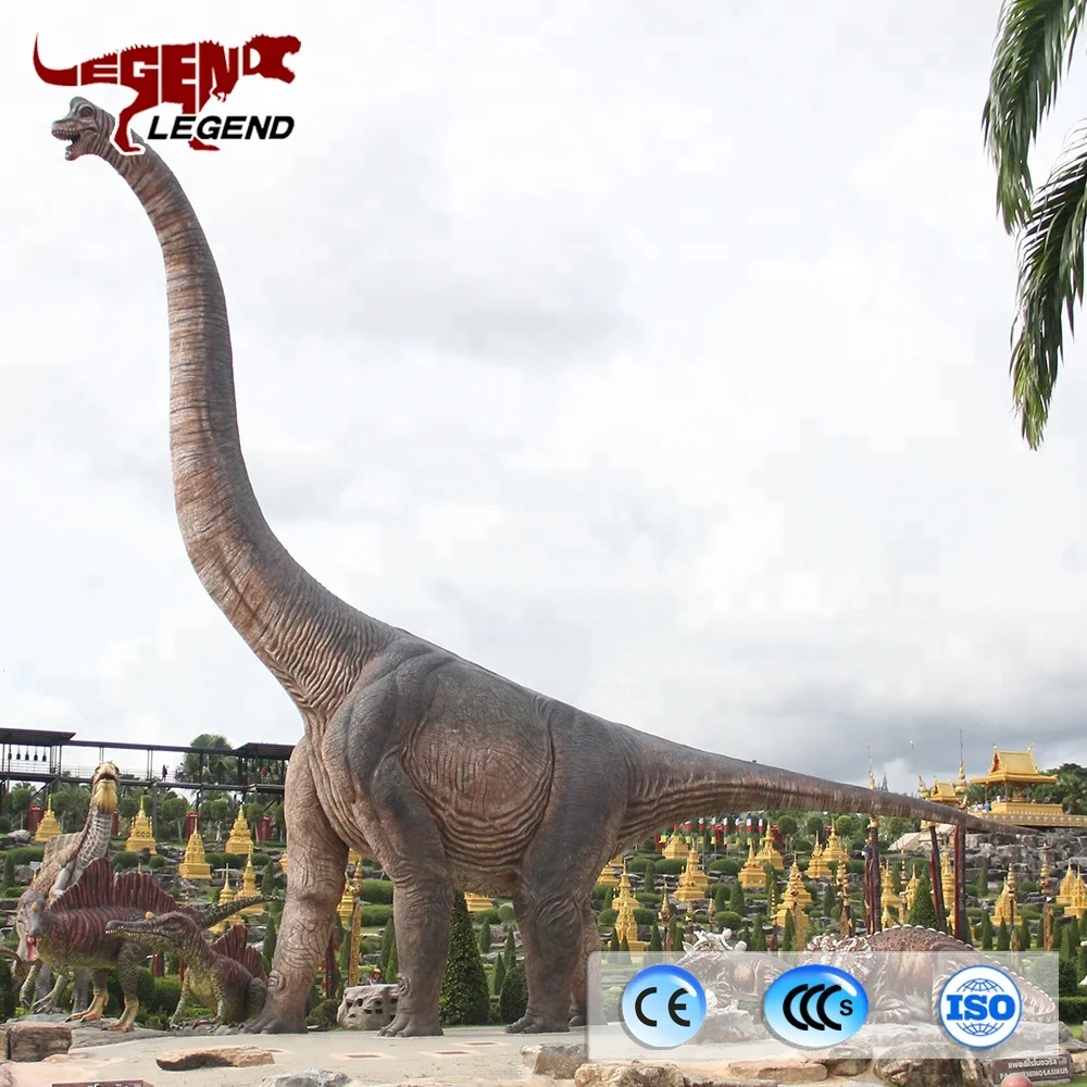 Museum decoration artificial 3D simulation 15m dinosaur model
