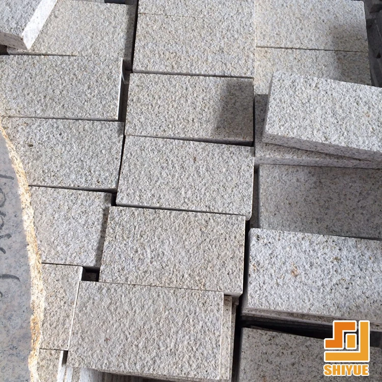 High Quality Bush Hammered Rusty Yellow Floor Tile Chinese Granite G682