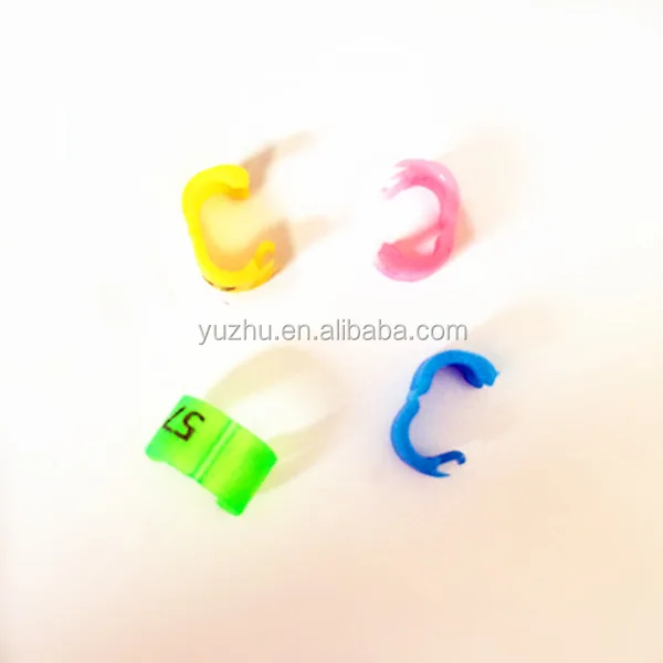 Birds Plastic Rings Canary Plastic Rings Finch Plastic Rings Clips With Vious Color
