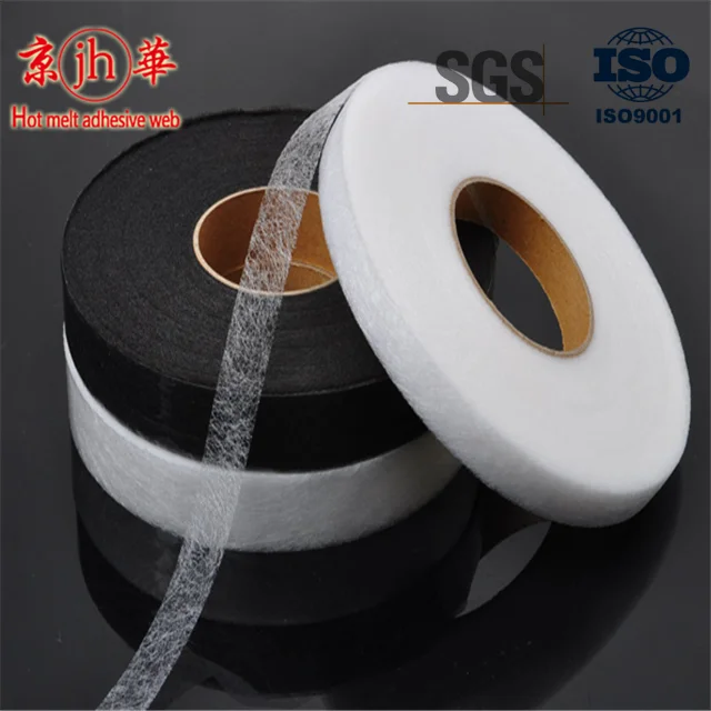 Double sided fusible interfacing/100%PA glue hot melt adhesive spray on no sew fusible adhesive