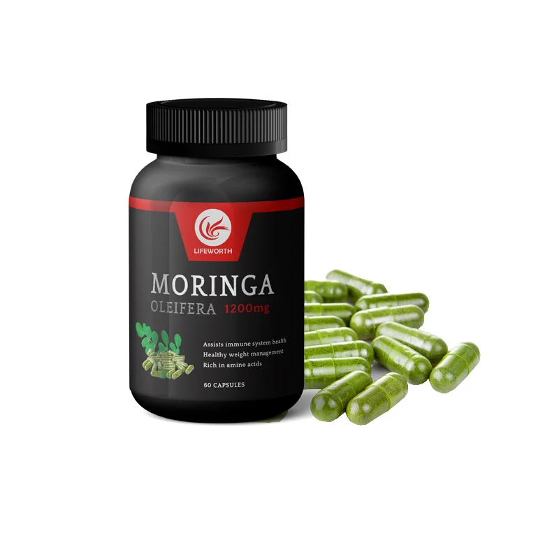 Капсулы в виде порошка Моринги Lifeworth