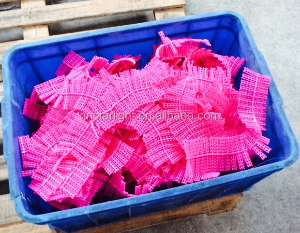 Wholesale Factory price mix color loose large hole plastic beads