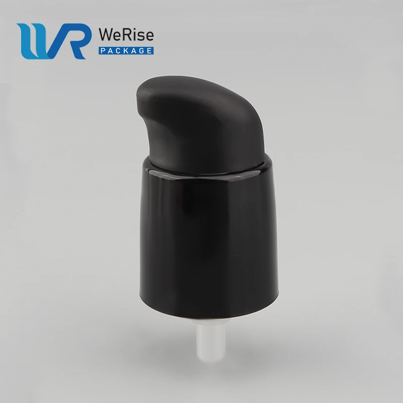 Wholesale Simple Black Cream Lotion Pump 20/410 With Locker