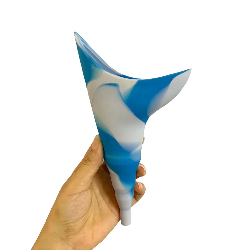
2019 Newest Amazon Ladies Silicone Urinal Device Portable Toilet Urinating Device Funnel For women 