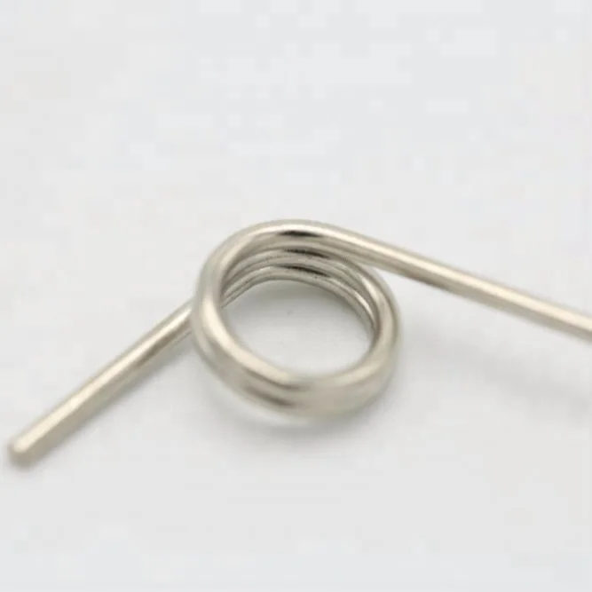 Adjustable Double V Torsion Coil Clip Spring Lock With Long Leg