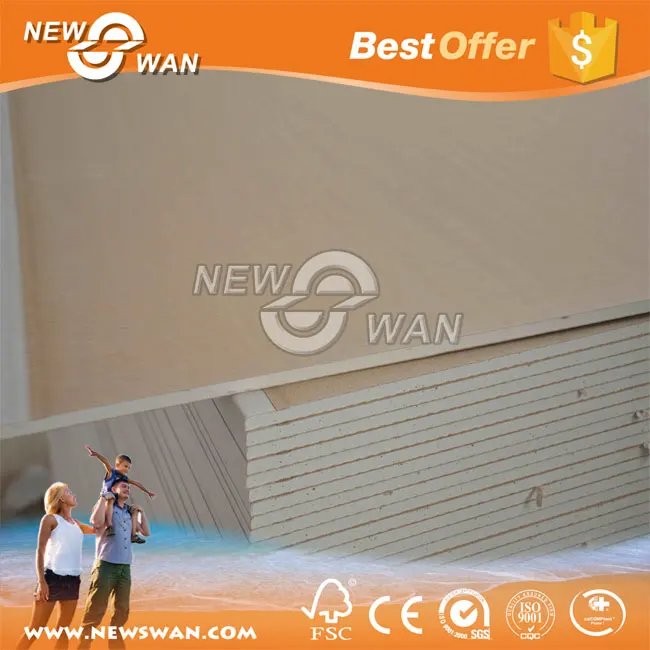 
Standard Paper Faced Gypsum Board Price Drywall Plasterboard 