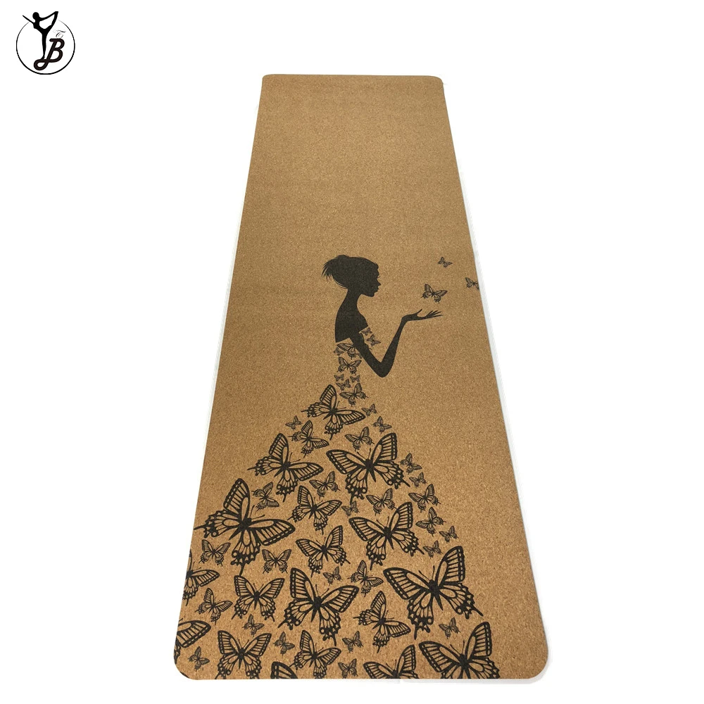 
Amazon top seller 2018 unique pilates reformer cork yoga mat 