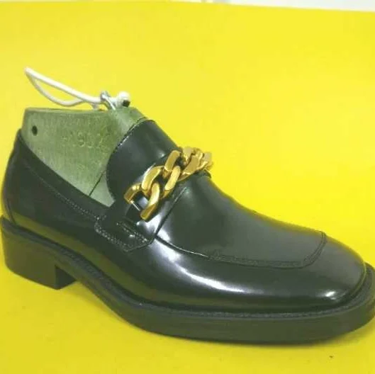 
ultra wide square toe ladies plastic shoes lasts with low heel 3cm 