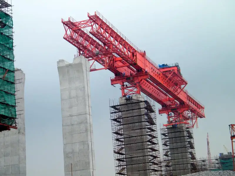 Пусковое устройство Weihua Crane Beam используемое в строительстве моста и запуске бетонных пучков