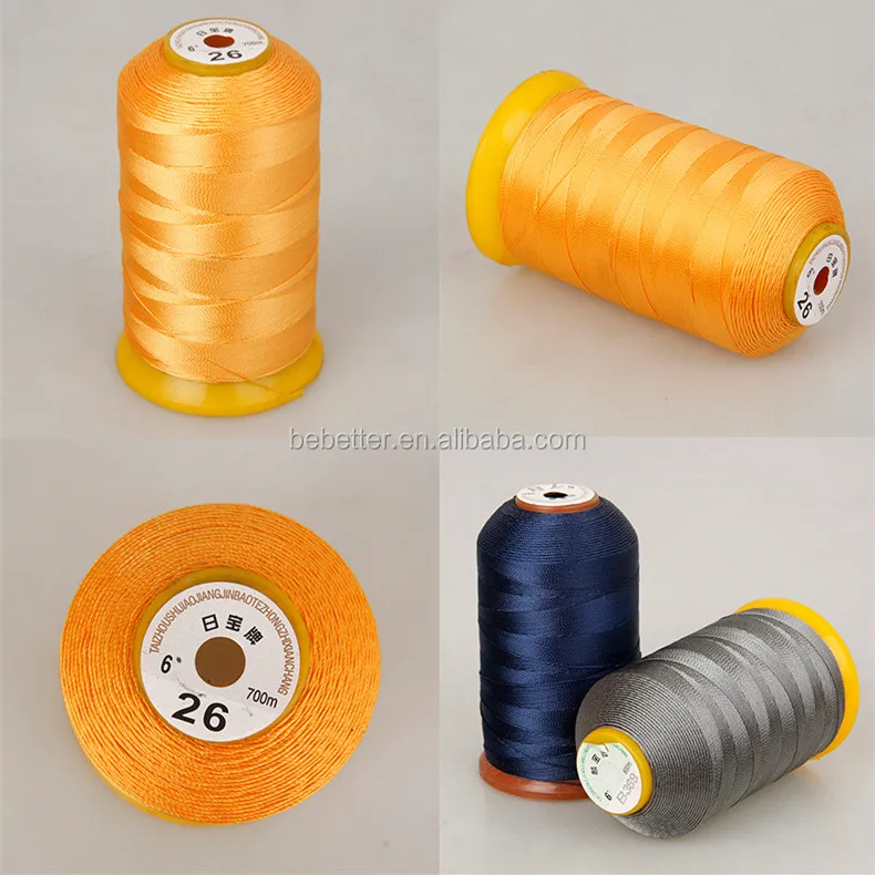 120D/2, 120D/3, 150D/2, 150D/3 High tenacity filament polyester sewing embroidory thread