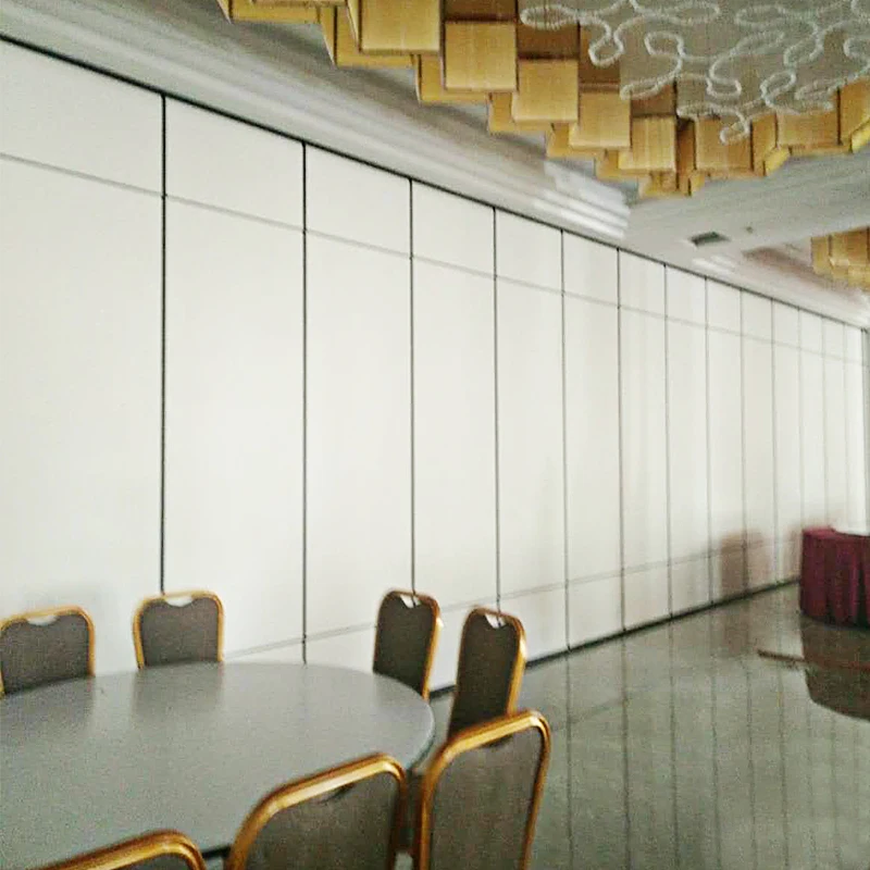 Philippines Sliding Aluminium Track Folding Room Operable Wall Partition For Hotel