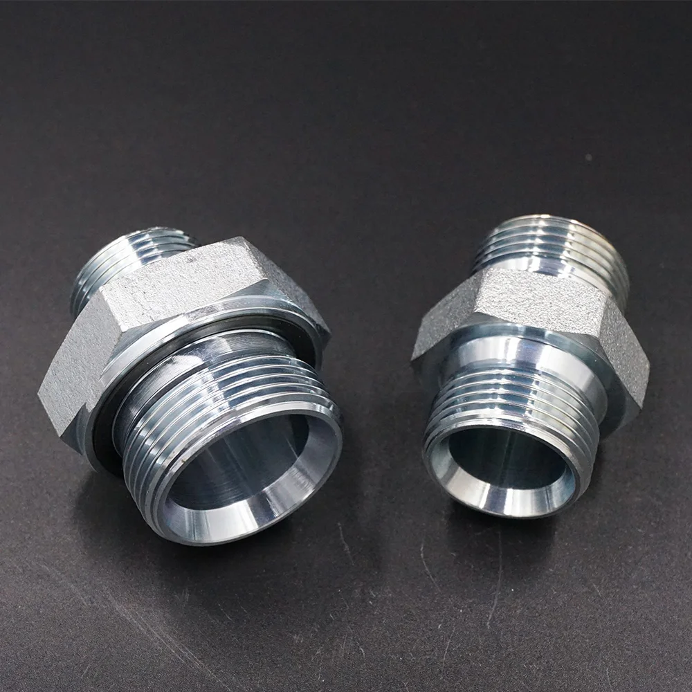 Продажа углеродного гидравлического фитинга, прямая муфта для соединения труб