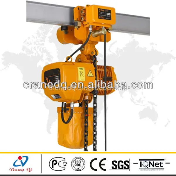 1.5ton electric chain hoist crane/electric lift motor