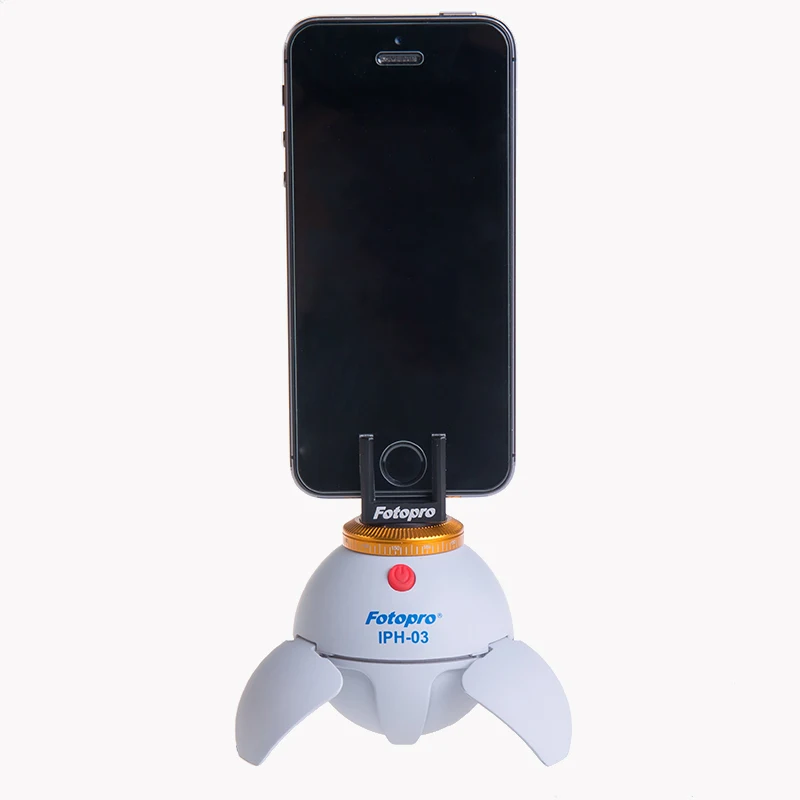 Fotopro 360 Degree Rotation for camera or phone with time lapse selfie tripod electronic ball panorama head
