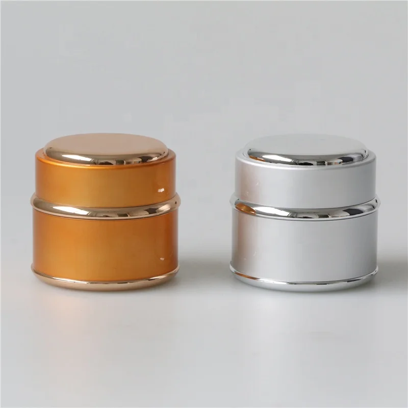 low moq cosmetics packaging 50 g plastic pot eye cream jar