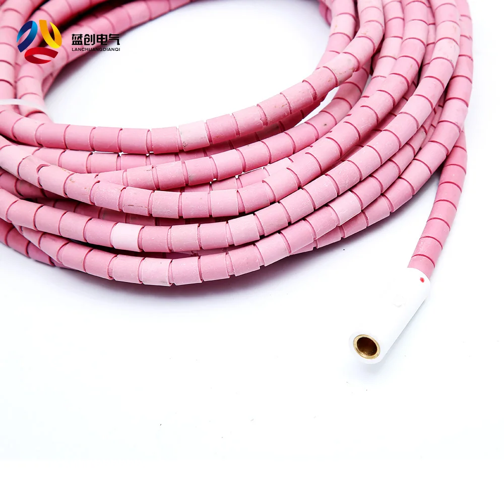 pipe welding ceramic flexible electric heating pad rope heater