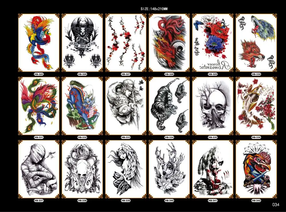 
Fawn Celebrity Temporary Tattoo Designs For Men Photos 