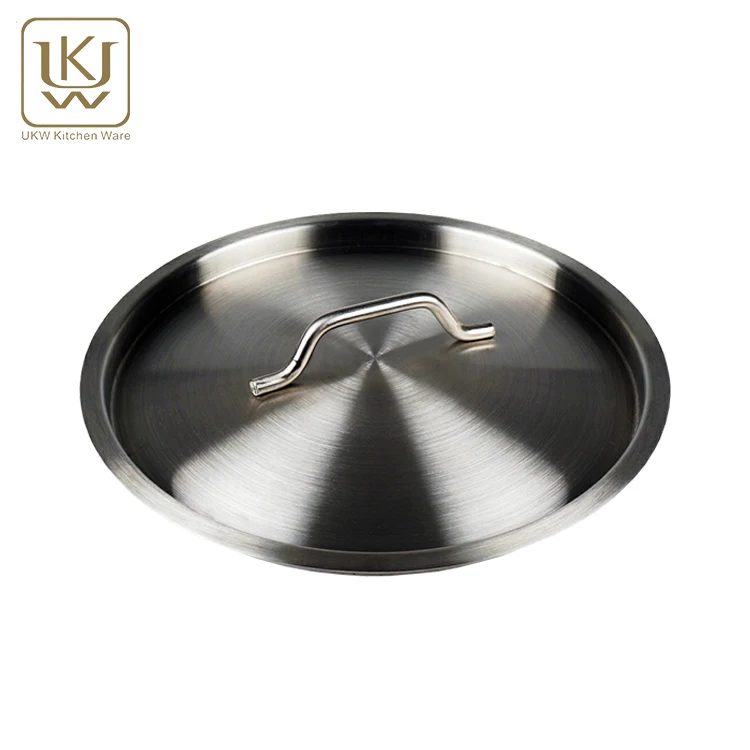 UKW Kitchenwares Large Commercial Stainless Steel Stock Pot Cooking Pots