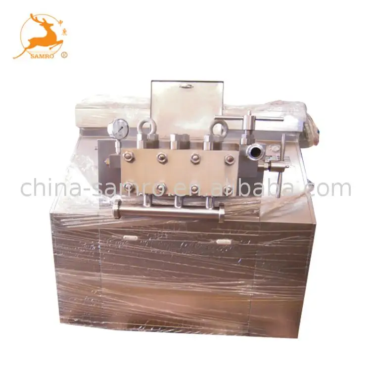 
Two stages Milk Processing Types dairy homogenizer 3 plunger 