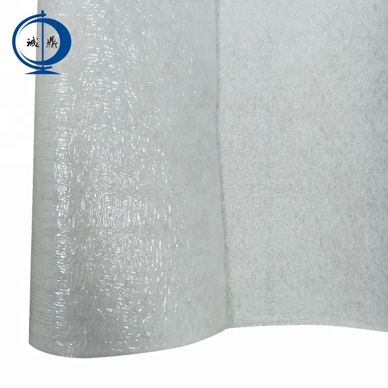 Nonwoven waterproof sticky polyester felt mat floor protection pad