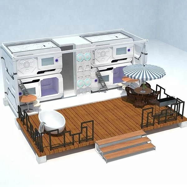 20-футовый контейнер для гостиниц