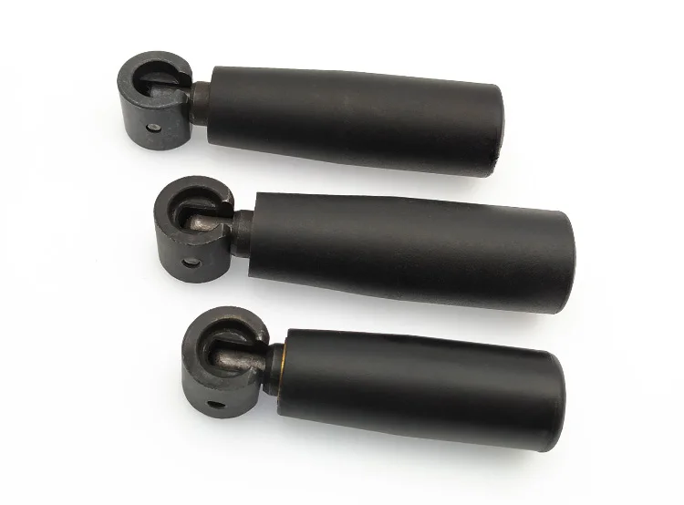 65mm nylon black fold handle for lathe machinery accessories