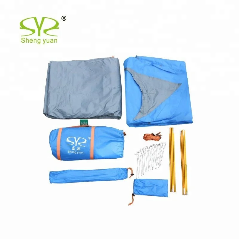 2 Person Waterproof Double Door storm proof extreme weather mountaintop 4 season Camping aluminium tent