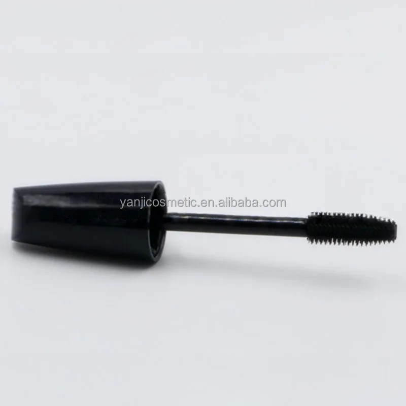 2017 luxury black empty eyelash 10ml container / mascara tube with black cap for makeup packing