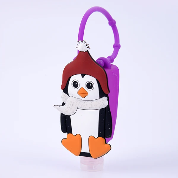 
 Оптовая продажа, Индивидуальный уход, Oem, гель-дезинфицирующее средство для путешествий с силиконовым держателем  