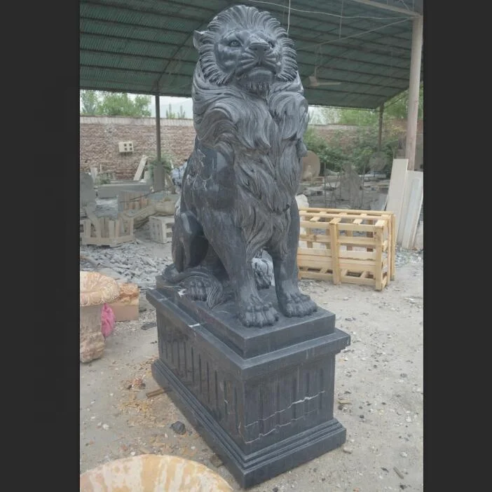Marble Stone Lion Sculpture