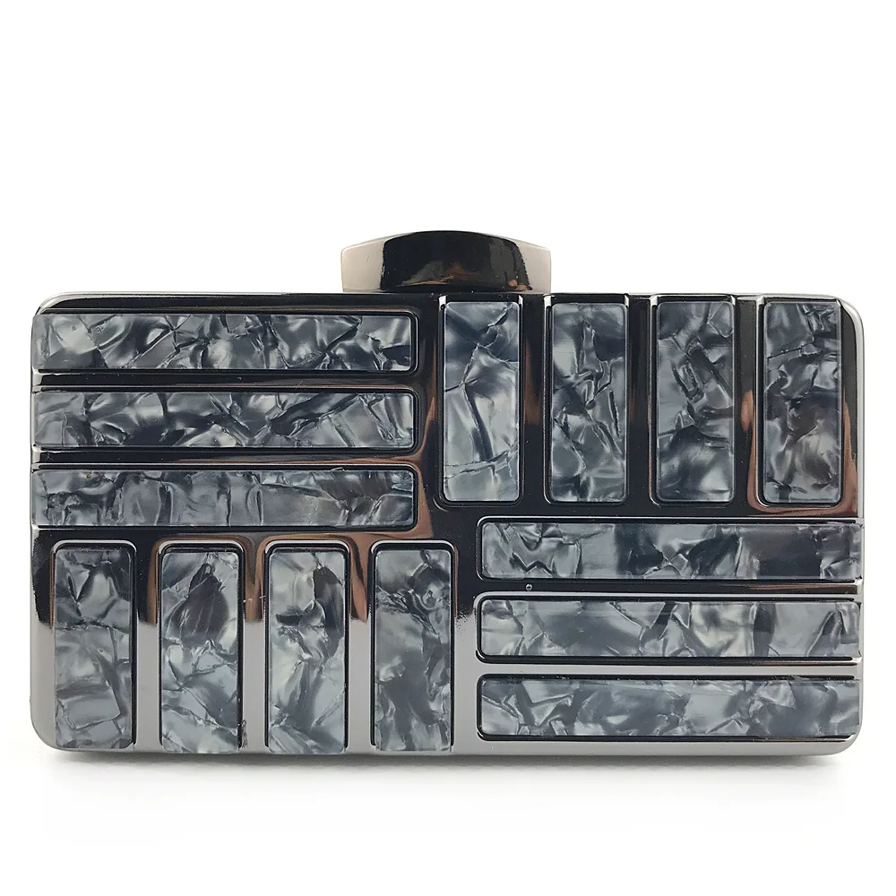 Женская акриловая вечерняя сумка-клатч для вечеринки