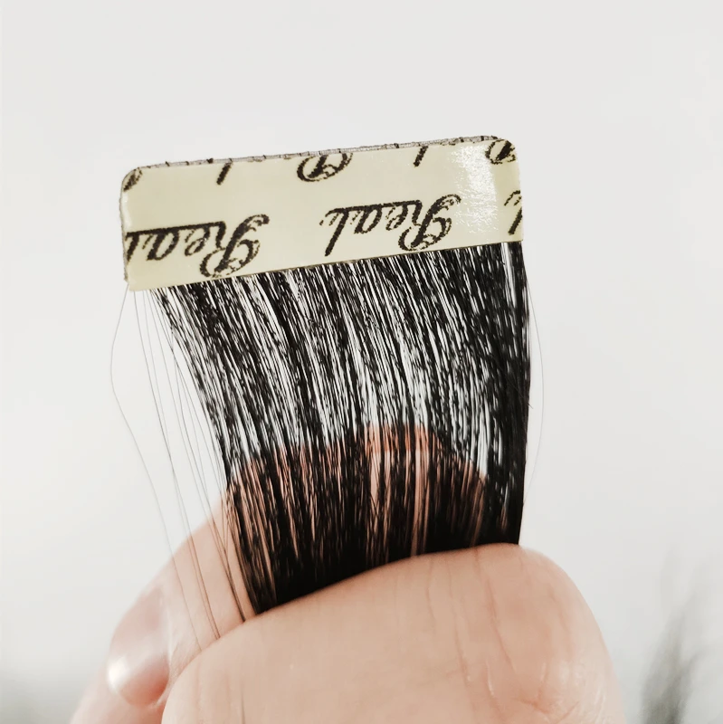Injected Tape Hair Extensions With Brazilian Human Hair For Soft Use