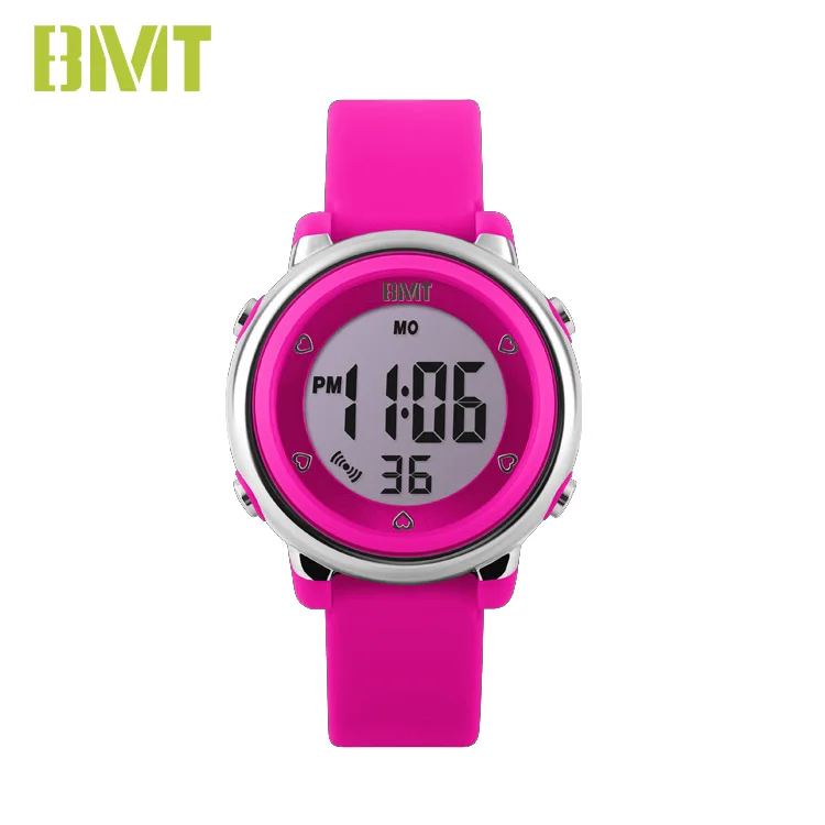 OEM Цифровые часы для девочек, силиконовые Мультяшные пластиковые водонепроницаемые электронные Детские/спортивные цифровые наручные часы для мальчиков