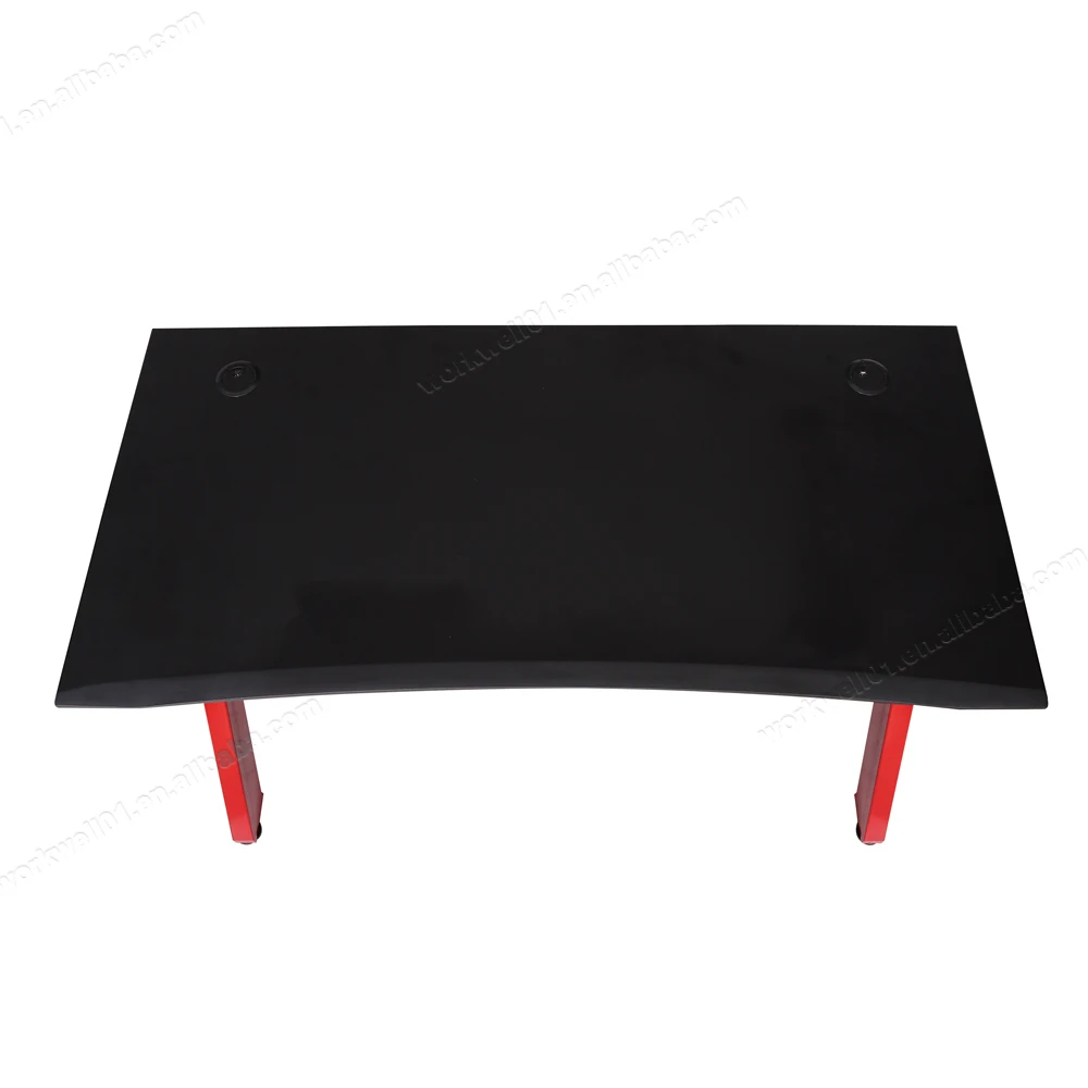 Cool design red and black office gaming desk table