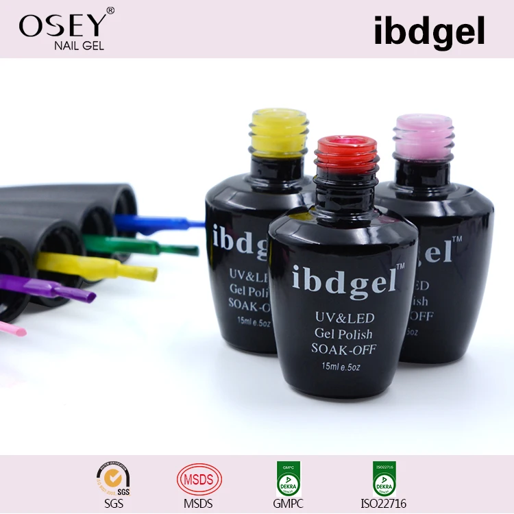 ibdgel esmaltes Brand Gel Nail Polish UV 3 Steps Color Gel Nail polish nail Art