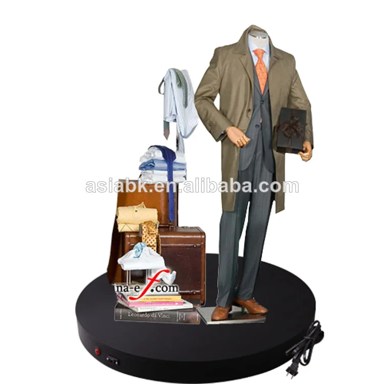 
поворотный проигрывателя почву для мужчин отдыха костюм, розничный магазин помощник 