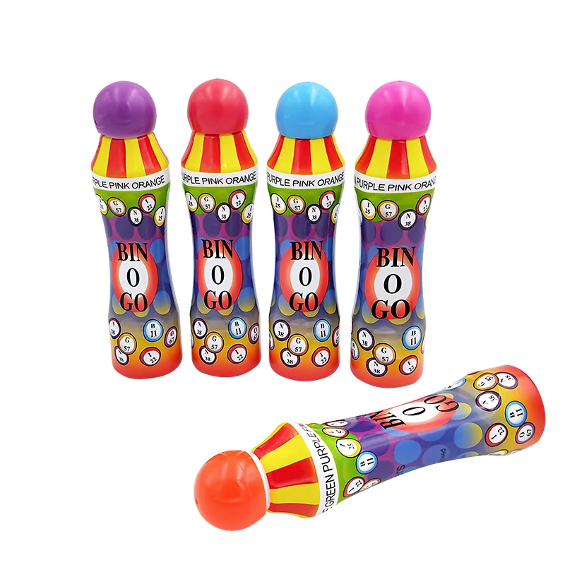 
Classical unique bingo dauber CH-2803,supply multi colored dot makers and empty one, ideal for kids art drawing 