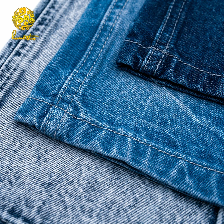 
Indigo blue colored denim fabric jeans denim fabric 