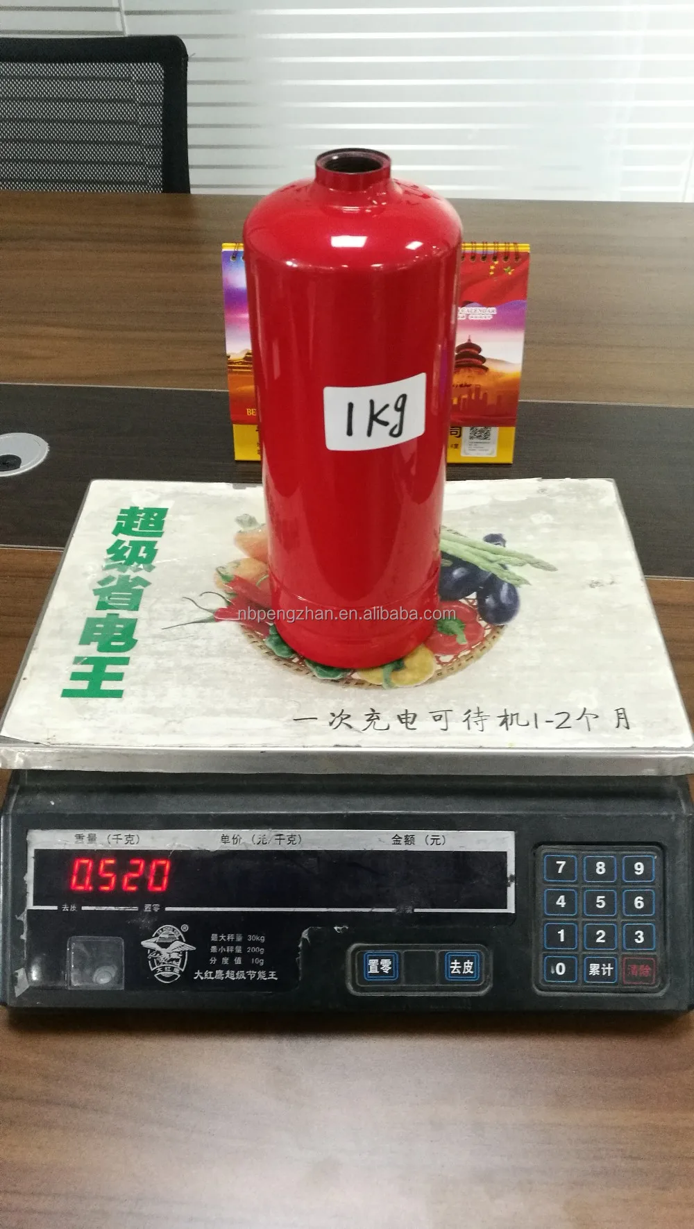 Carbon Steel Material and ABC Dry Chemical Power Agent Fire Extinguisher