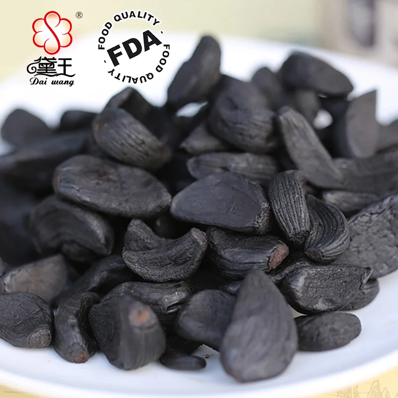 Healthy food Hot sale market price Gousse d ail noir Multiple cloves black garlic