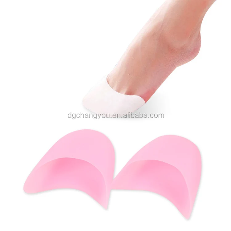 ladies ballet dancing foot pain relief SEBS silicone gel toe cap and toe protector