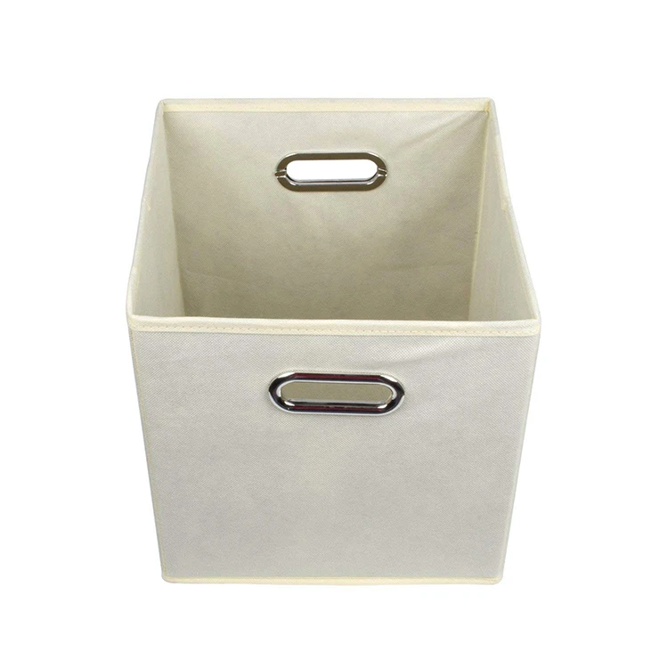 Eco-friendly cloth container non woven fabrics storage bin box for home goods