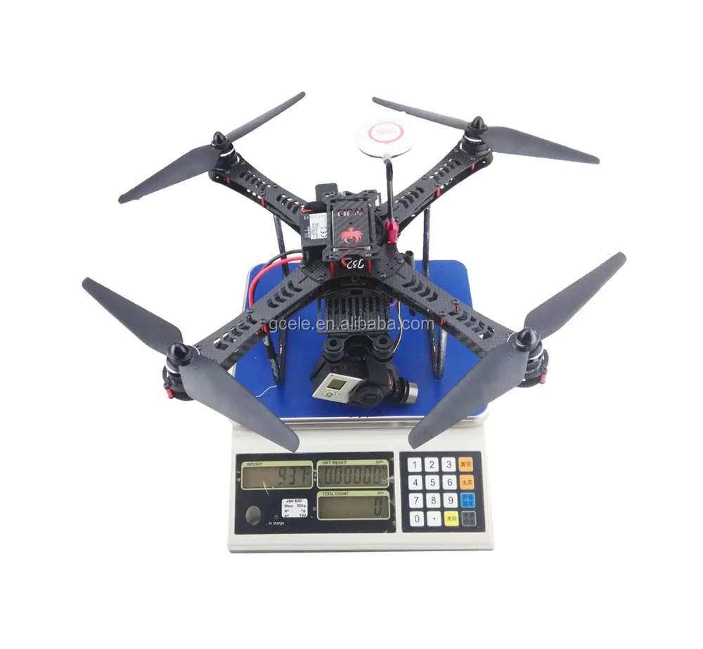 3K Full carbon fiber 4-rotor frame quad copter FPV mulitcopter frame 360mm/multi-rotor small drone for racing, long flight time