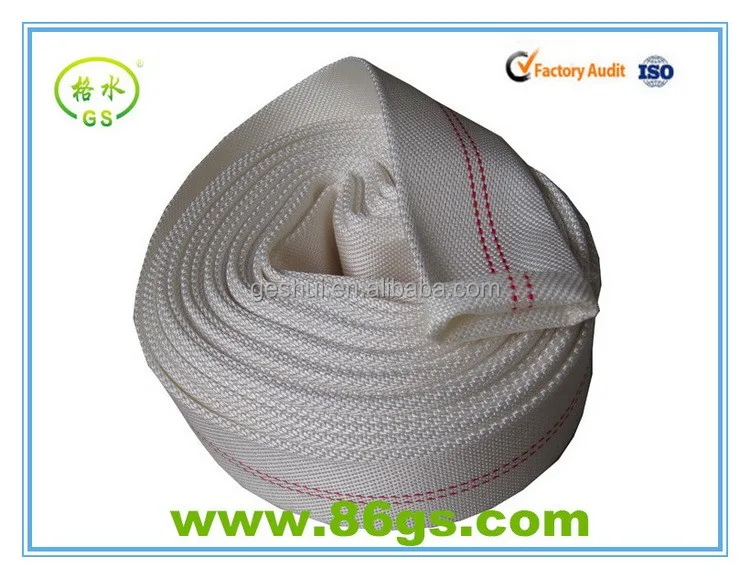 PU lined fire hose flexible and use fire hose