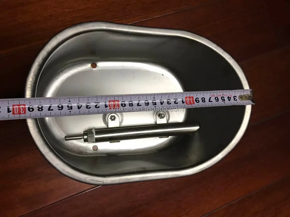  Миска из нержавеющей стали в форме свиньи с трубой