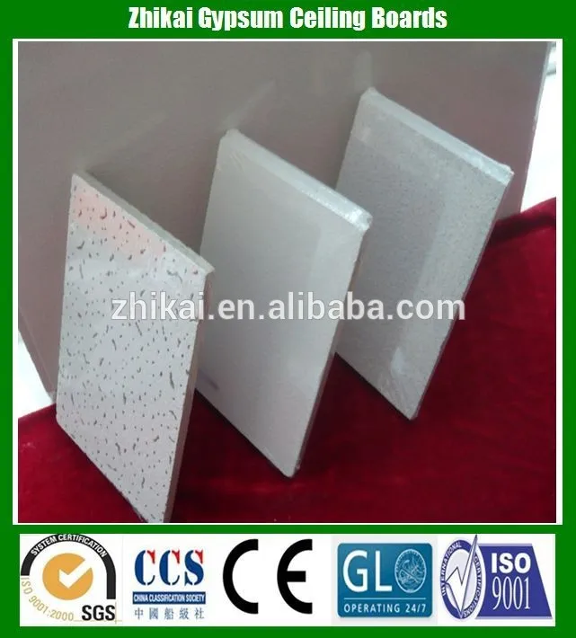 Минерального волокна акустическая подвесной потолок плитка в китае от alibaba