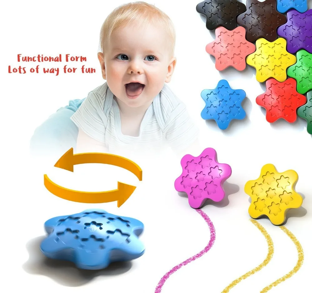 Индивидуальный изготовленный на заказ нетоксичный детский восковой карандаш для окрашивания, развивающая детская игрушка, 3D художественный подарок на палец