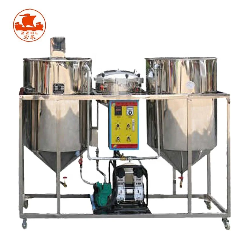 Автоматическое 100 литров в час Рафинированное Соевое Масло подсолнечное масло чисто рафинированное для завода